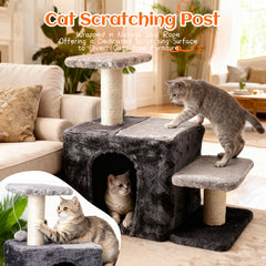 Czoynife sisal scratching column closeup shows durable furniture protection