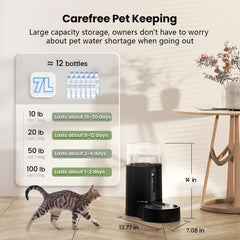 CZPET visual water level window for easy monitoring