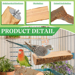 CZWESTC bird safe stainless hardware detail for cage mounting