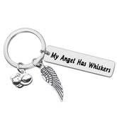 Dabihu cat memorial keychain – keeps memories close for daily remembrance.
