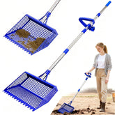 Dakasokaaa chicken-poop-scooper-rake-2in1 in action eases coop cleaning.