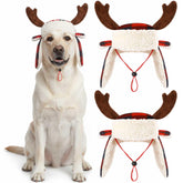 Dansydaisy Christmas antler hat pack for festive pet photos