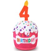Dansydaisy dog birthday cake toy pink enhances party photos