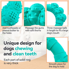 DAOZIJI dental-cleaning toy with holes for toothpaste