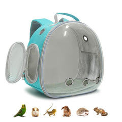 Dasunzye space capsule carrier front view for safer travel and wider pet visibility