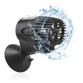 DaToo 800GPH wave pump front view showing strong flow for large tanks.
