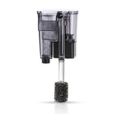 DaToo Aquarium Hang-On Filter front view shows compact design and quiet operation.