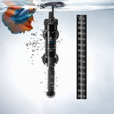 DaToo aquarium heater 50W front view shows compact design for steady warmth