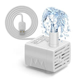 DaToo cat fountain pump—quiet operation for peaceful homes and clear drinking water.