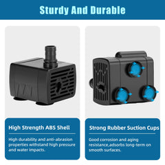 DaToo USB pump with durable ABS shell for lasting use