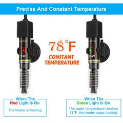 DaToo Mini Aquarium Heater suited for 1–5 gallon tanks in tight spaces