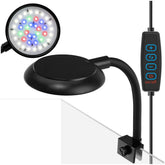 DaToo mini clip-on light on bracket for quick setup in small tanks