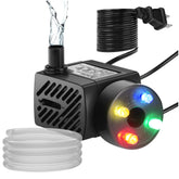 DaToo mini submersible water pump shows compact size and quiet operation for subtle installations.