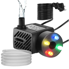 DaToo mini submersible water pump shows compact size and quiet operation for subtle installations.