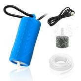 DaToo USB Mini Aquarium Air Pump delivers compact, reliable airflow for small tanks.