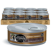 Dave's Pet Food grain-free turkey pate front view, ideal for grain-sensitive cats.