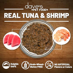 Dave's Pet Food gravy label reveals added vitamins and minerals