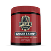 Daybreak Nutrition bladder-relief-bottle: cranberry-based urinary support for pets.