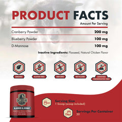 Daybreak Nutrition cranberry-powder-tub: cranberry extract for urinary health in pets.