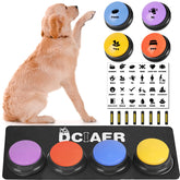 DCIAER dog-buttons communication kit front view for interactive training and pet dialogue.