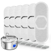 DCIOGAT 3.4-gallon fountain, ample capacity for multi-pet homes.