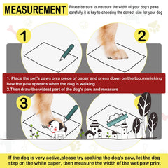 DcOaGt breathable and durable dog boots provide comfortable protection in all-weather.
