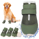 DcOaGt dog shoes large dogs, front view, breathable mesh for comfort on walks
