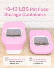 DDMOMMY 10-13lbs capacity container shown unfolded for full storage.