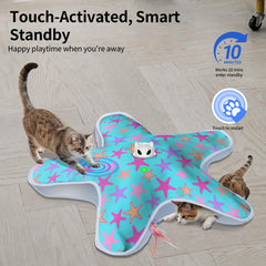 ddxcoo toy shows moving concealed feathers in action