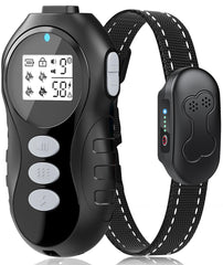 DDZ dog shock collar remote setup for guided training.