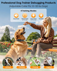 DDZ remote control image showing adjustable training levels.