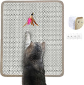 Deapher cat nail file scratcher main view—natural sisal for safe nail filing and furniture protection.