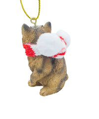 December Pets detailed resin face captures character for charming holiday display