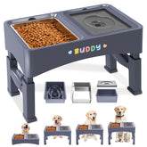 Decflow bowl stand folded for compact storage and easy travel.