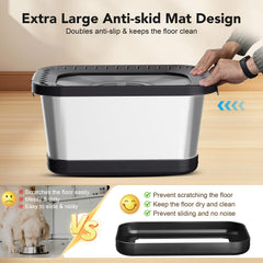Decflow heavy-duty stainless design resists impact and is easy to clean