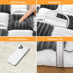 Deep Dream backseat dog bed rolls up for compact travel and storage.