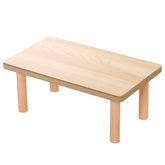 DEFKIYT hamster play wooden platform top view shows spacious surface for climbing and nesting