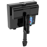 Deggox U-V aquarium filter front view showing quiet operation and filtration.