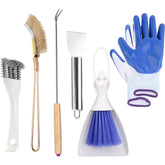 Delllala bird cage cleaner kit stainless scraper for hygienic cages
