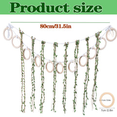 Delllala climbing vines interlocking design enables multi-direction exploration for better muscle development
