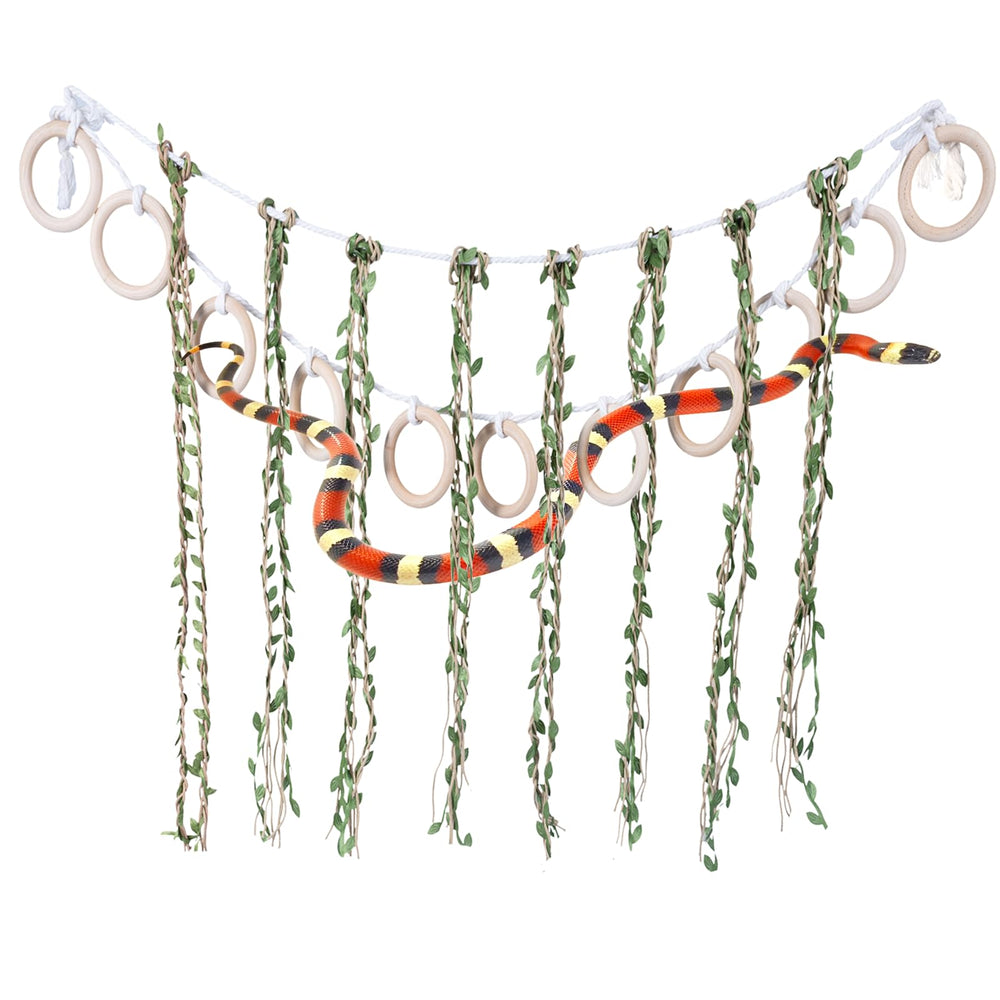 Delllala climbing vines overview demonstrate versatile enrichment for arboreal reptiles