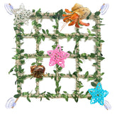 Delllala Hermit Crab Climbing Toys Set provides enrichment with natural climbing simulations.
