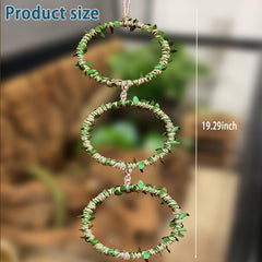 Delllala ring hanging in terrarium enables easy ceiling suspension and enrichment