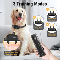 Delupet remote shows 1600ft range for long-distance training.