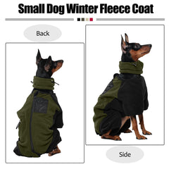 DENTRUN four-legs warmth design blankets your puppy for full-body coverage.