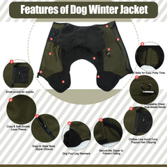 DENTRUN removable turtleneck coat offers adjustable warmth for changing weather.