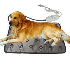 DEOMAN waterproof pet heating pad 34x21 oversized surface for warmth and comfort