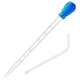 Depeew 50ml aquarium feeder with extended tube enabling reach for deep tanks and precise dosing.