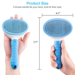 Depets brush uses stainless-steel needles at a 60-degree angle to reach skin.
