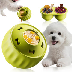 DEPURE Frozen Dog Treat Toy: a frozen snack-ready surface keeps small-to-medium dogs entertained.